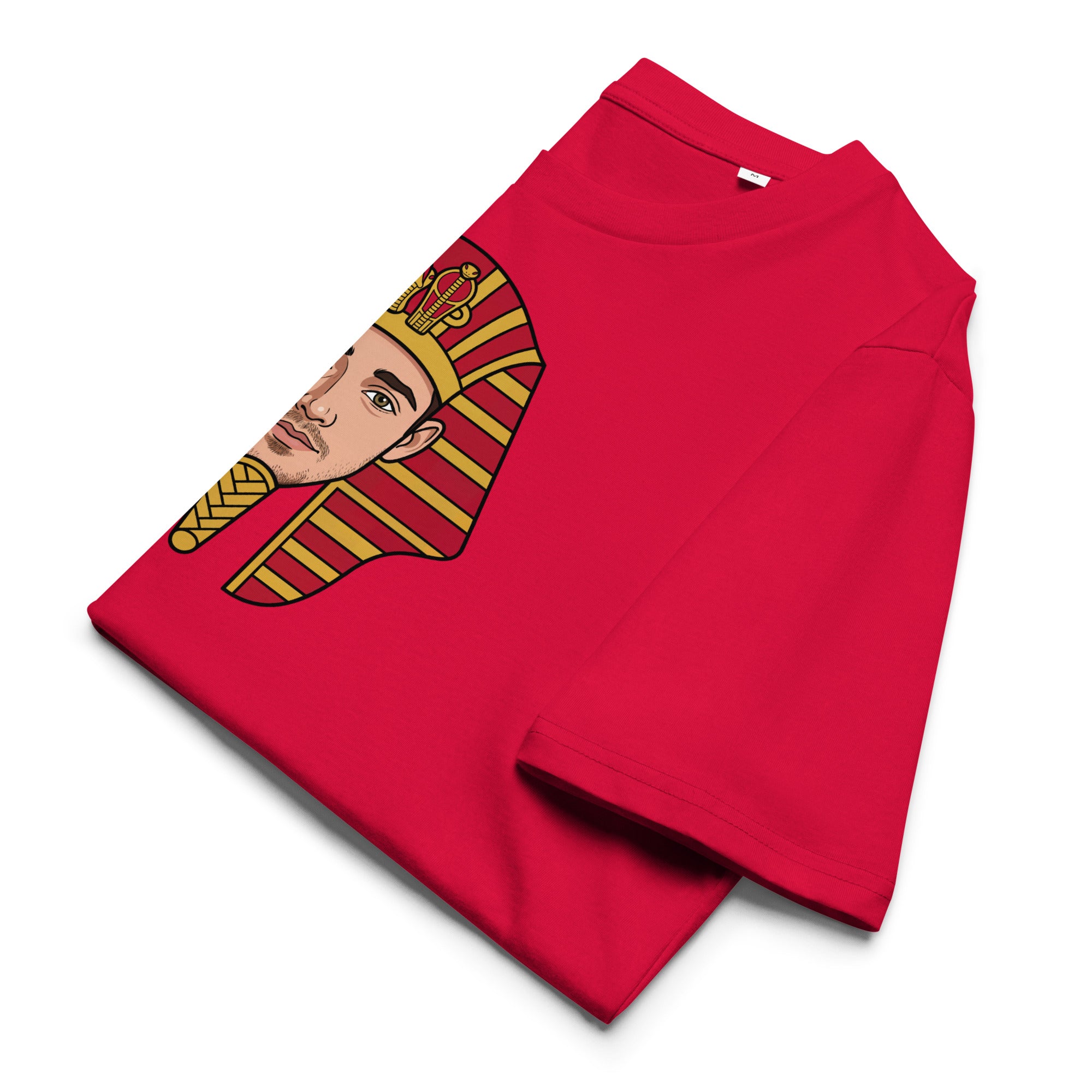 Charles Pharaoh T-Shirt rot Vorderansicht
