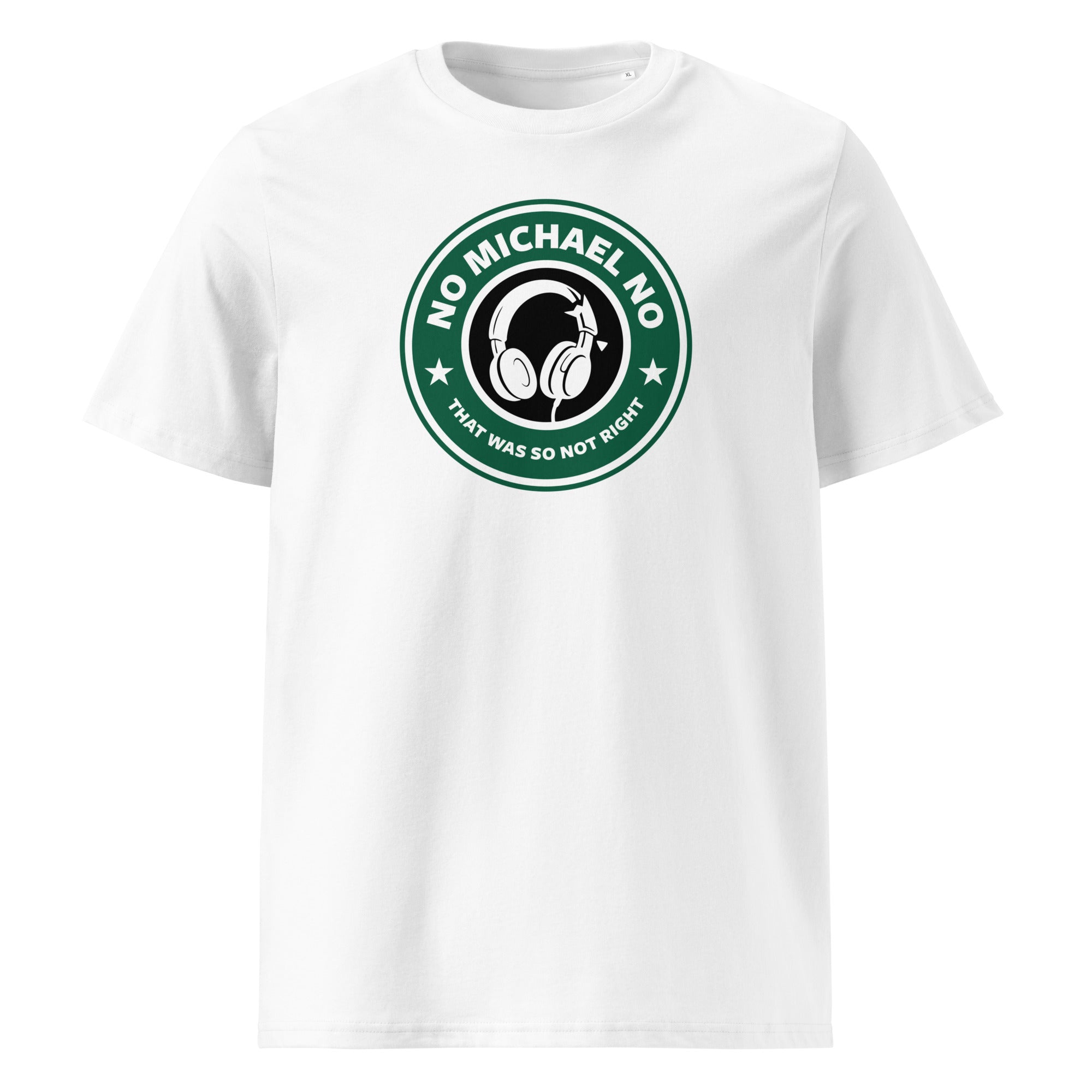 No Michael No T-Shirt weiß – Vorderansicht