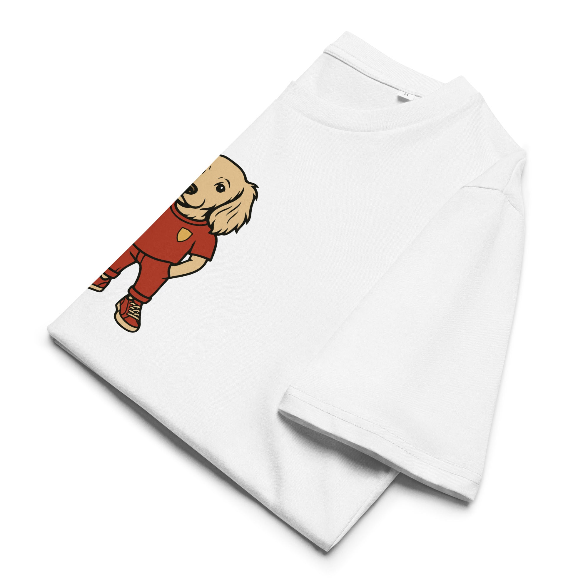 Leo Champagne T-Shirt weiß Vorderansicht alternativ