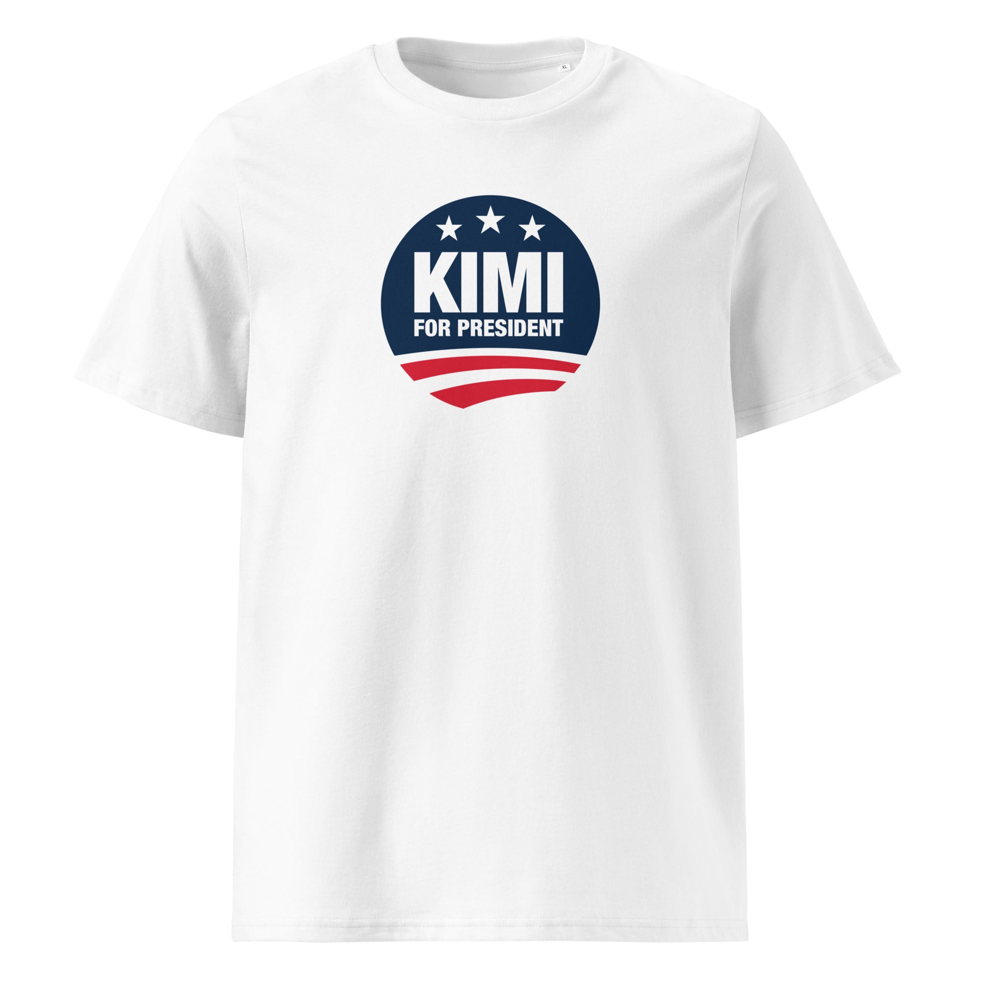 Kimi for President T-Shirt weiß – Vorderansicht
