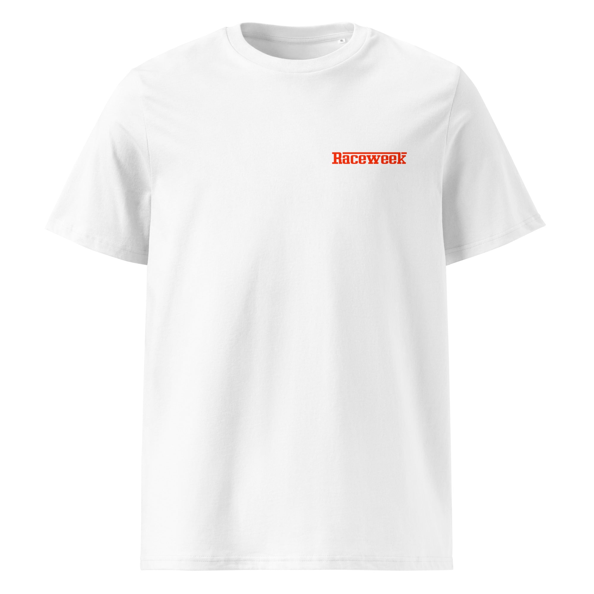 Race Week T-Shirt weiß Vorderansicht