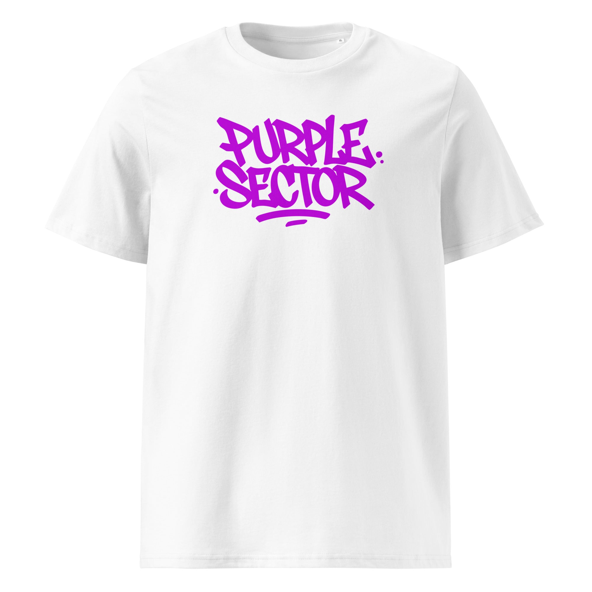 Purple Sector T-Shirt weiß – Vorderansicht