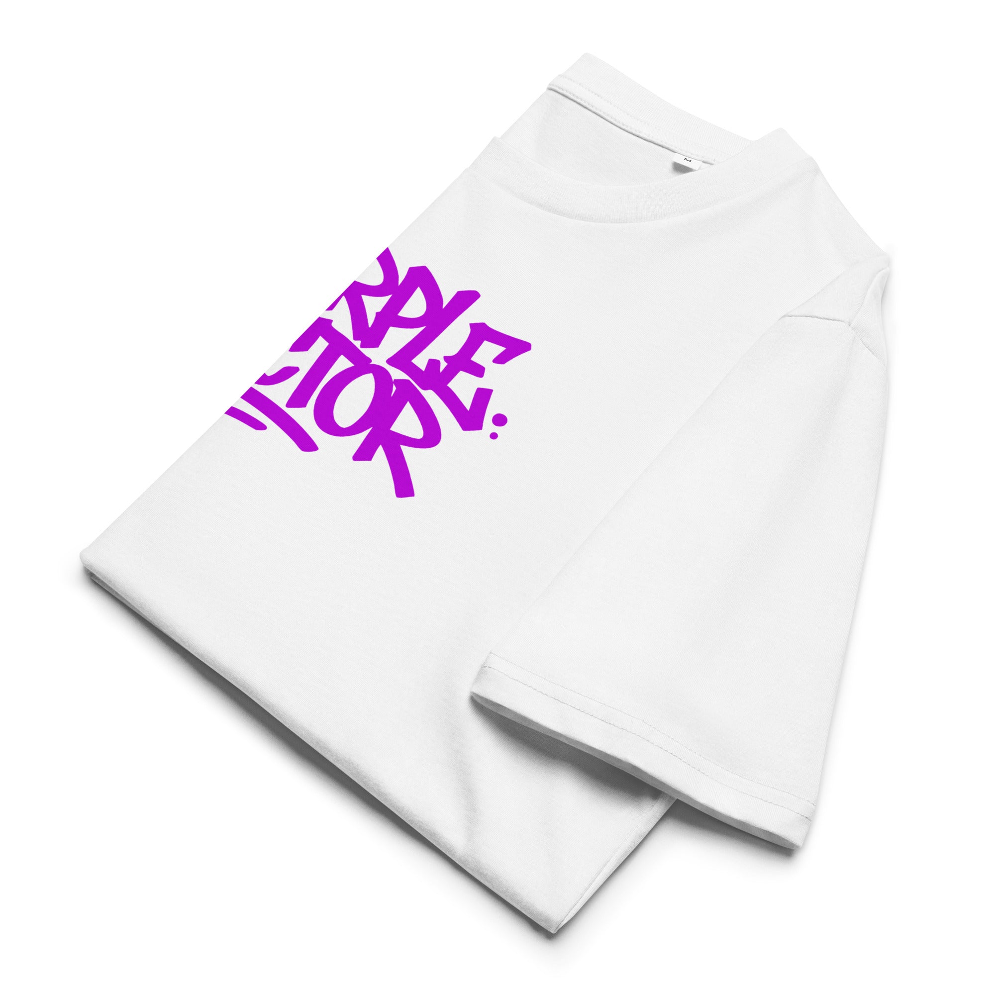 Purple Sector T-Shirt weiß Vorderansicht alternativ