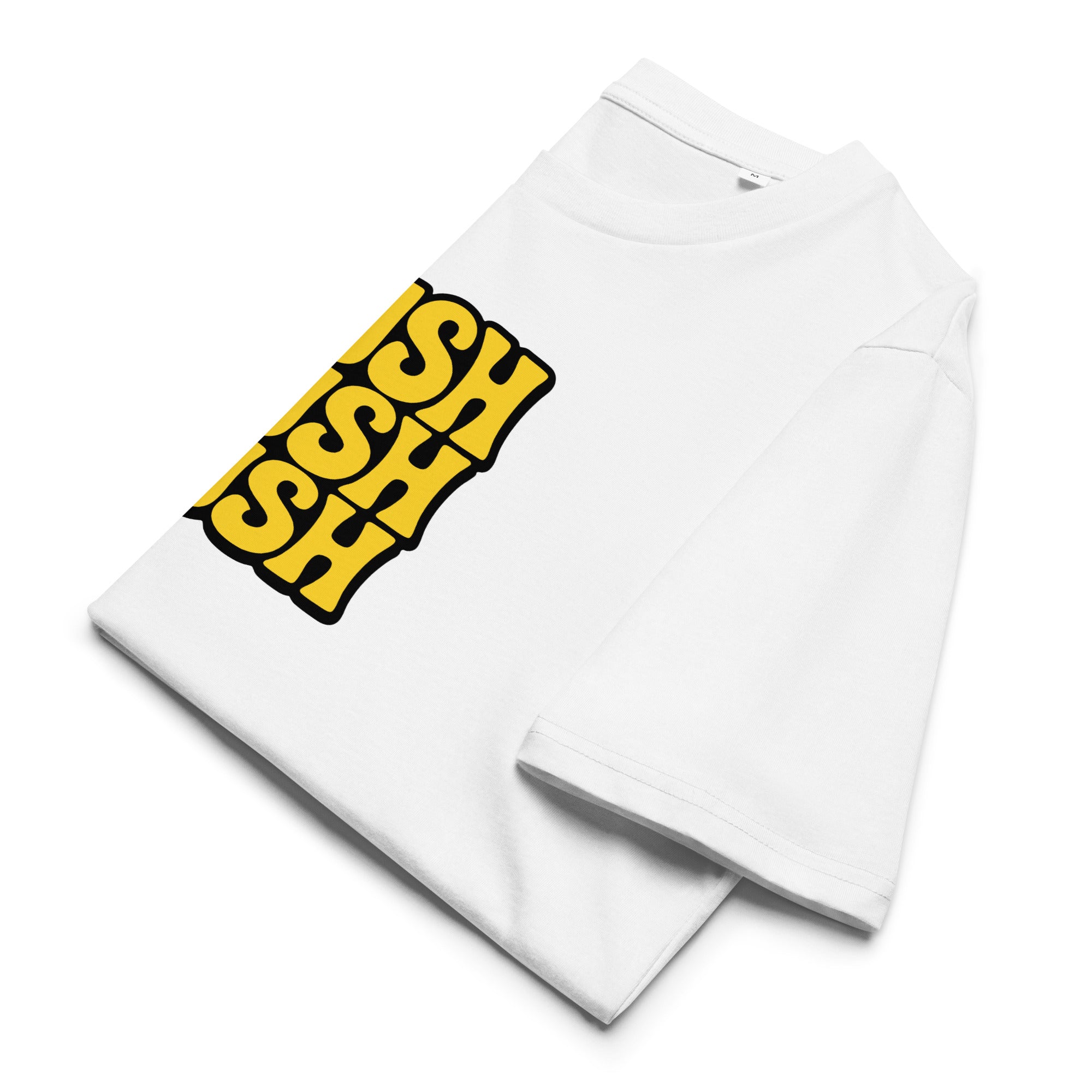 Push Push Push T-Shirt weiß Vorderansicht alternativ