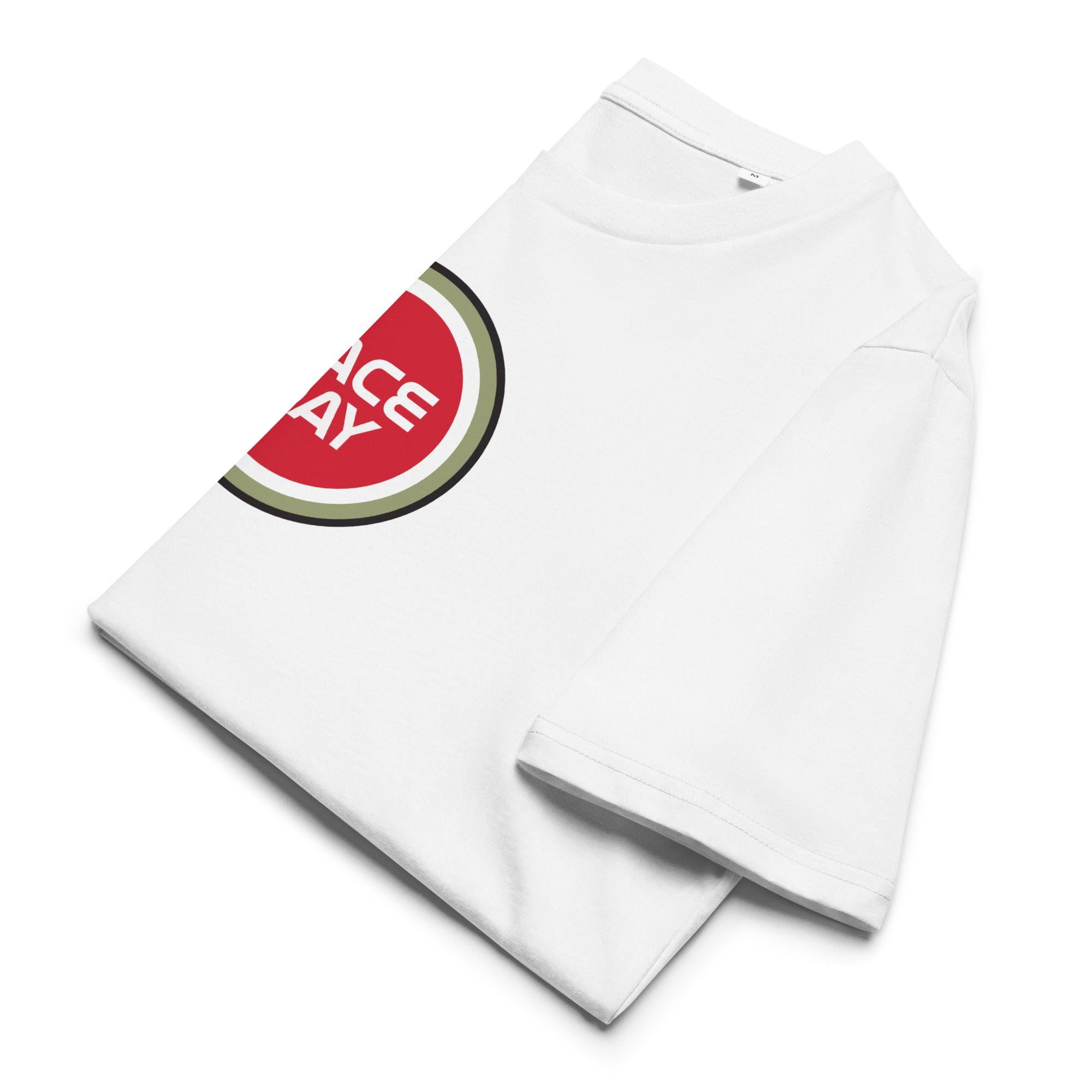 Race Day T-Shirt weiß Vorderansicht alternativ