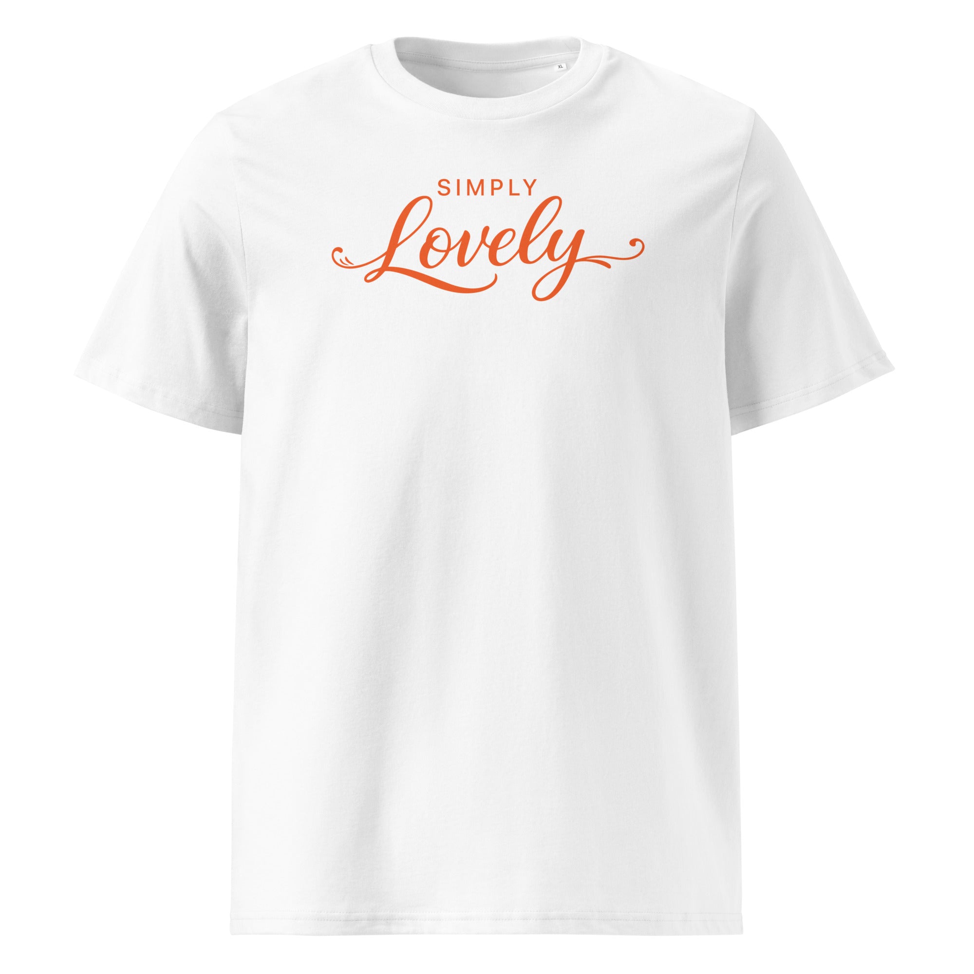 Simply Lovely T-Shirt weiß – Vorderansicht
