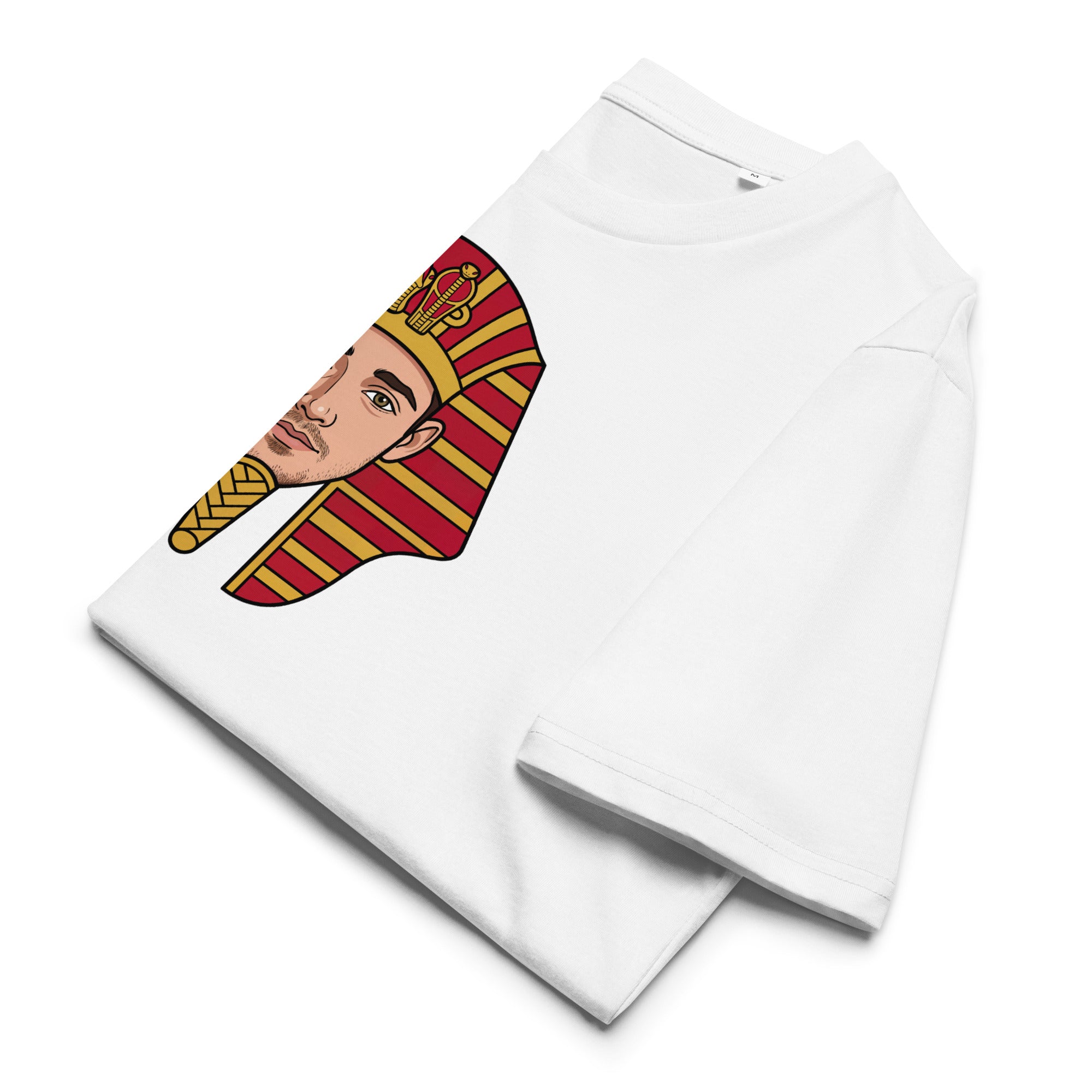 Charles Pharaoh T-Shirt weiß Vorderansicht