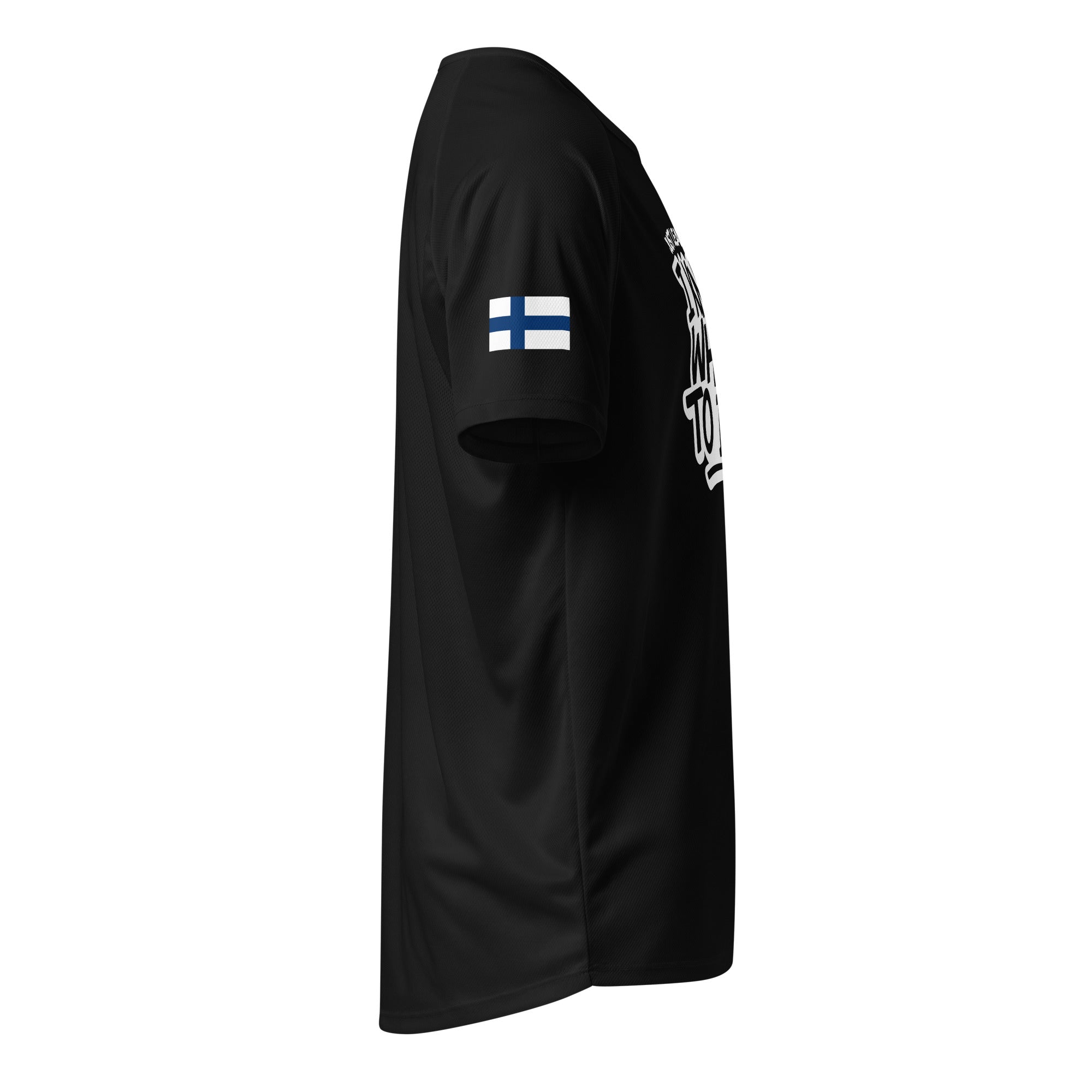 I know what to do Sports Jersey schwarz Seitenansicht