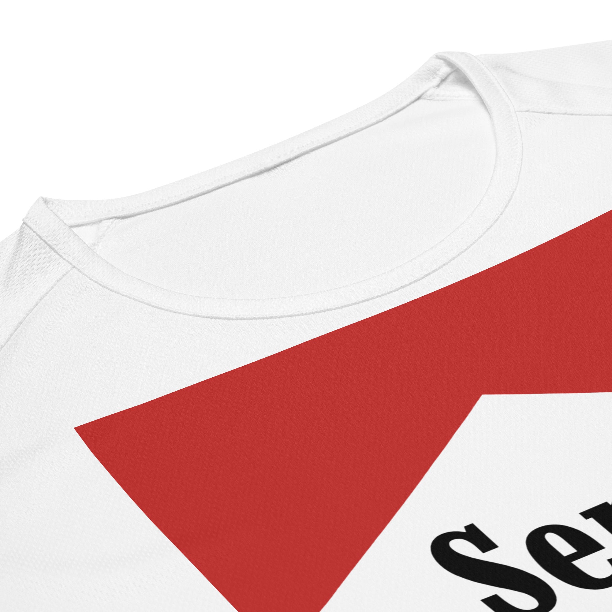 Senna Sports Jersey weiß Materialdetails